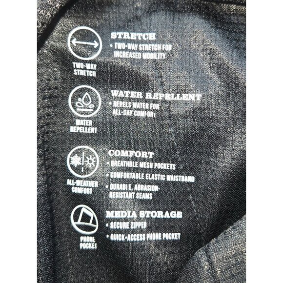 Orvis Mens Navy Stretch Water-Repellent Pants 32x29 Nylon Blend - Picture 5 of 10